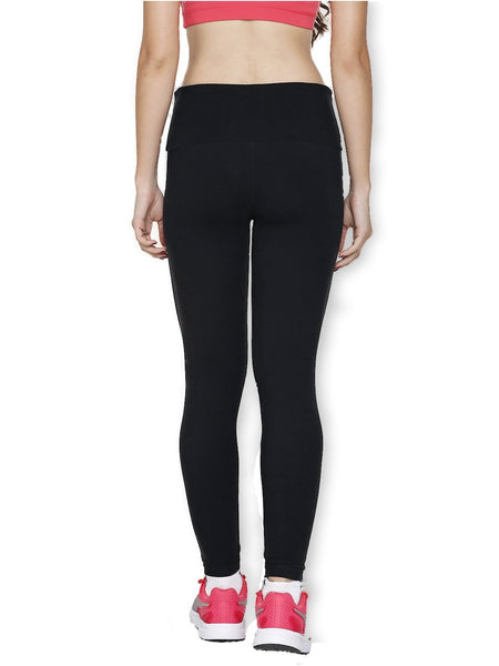 Women's Bamboo Ankle-Length Leggings - Slate Black (AWFL001K)