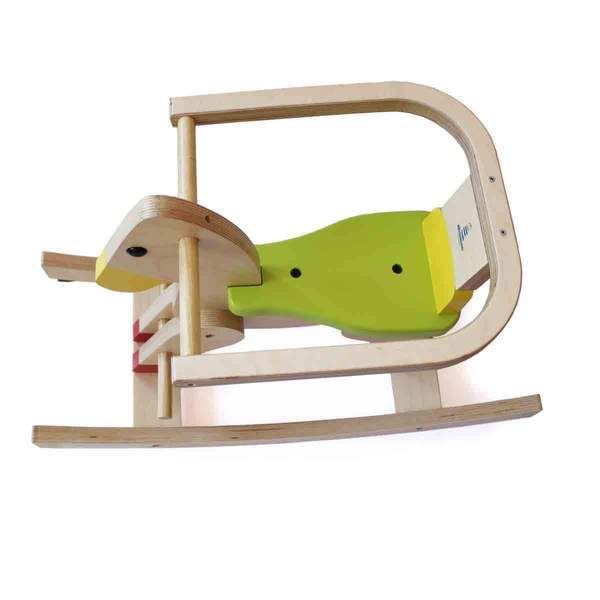 Wooden Rocking Horse - 100% Safe, Natural & Eco-Friendly