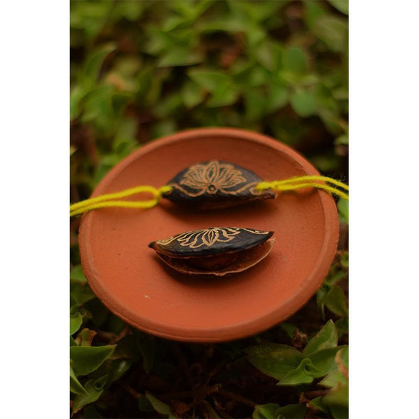 Plantable Rakhi - Yellow Lotus (Pack of 2)