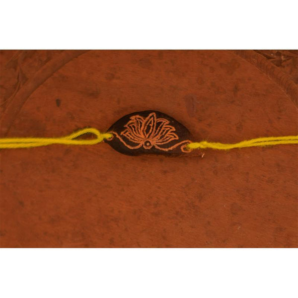 Plantable Rakhi - Yellow Lotus (Pack of 2)