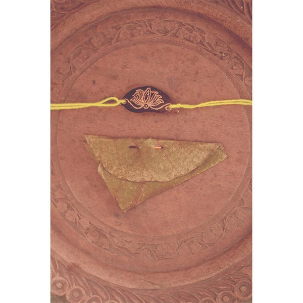 Plantable Rakhi - Yellow Lotus (Pack of 2)