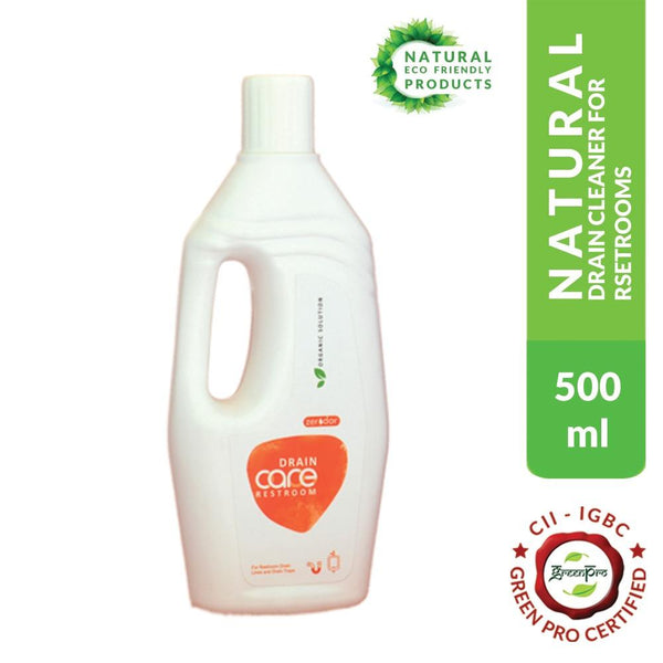 Drain CARE Restroom - Natural Declogger and Degreaser