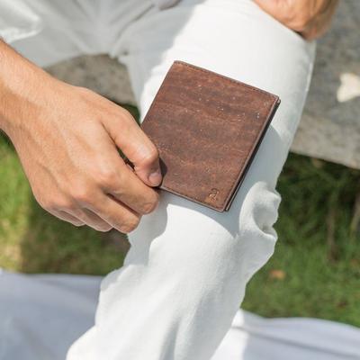 Cruelty-free Cork Fabric Wallet (Orion)