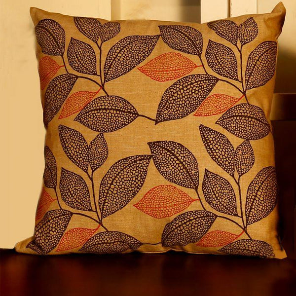 Earthen Cushion Cover - 3 created by traditional artisan communities