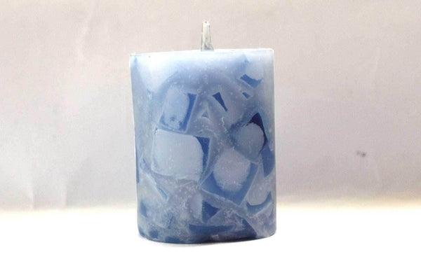 Chip Candle created by artisans with disability (Set of 2)