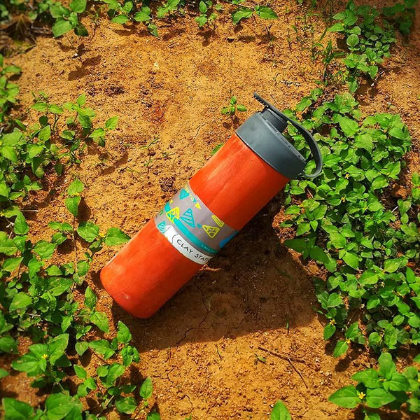 Clay Water Bottle
