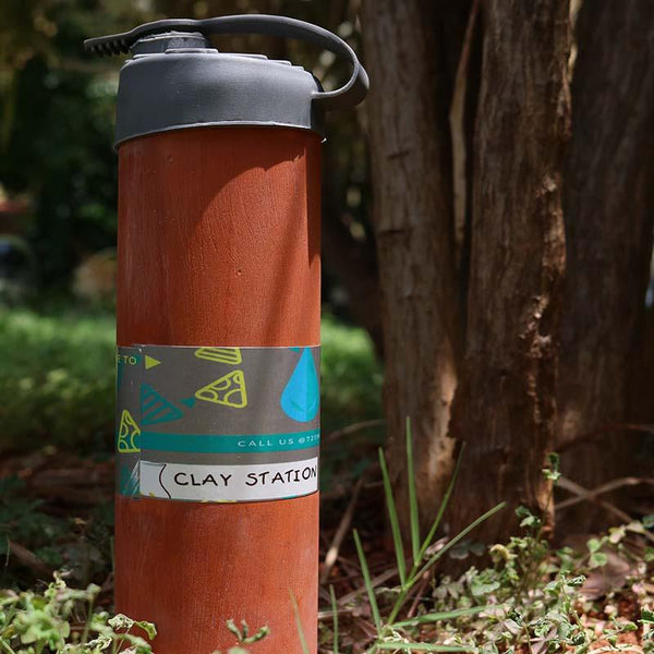 Clay Water Bottle