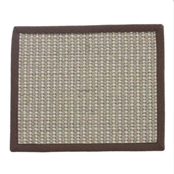 Natural Sisal Fibre Table Mats - Panama Brown DC290 (Pack of 6)