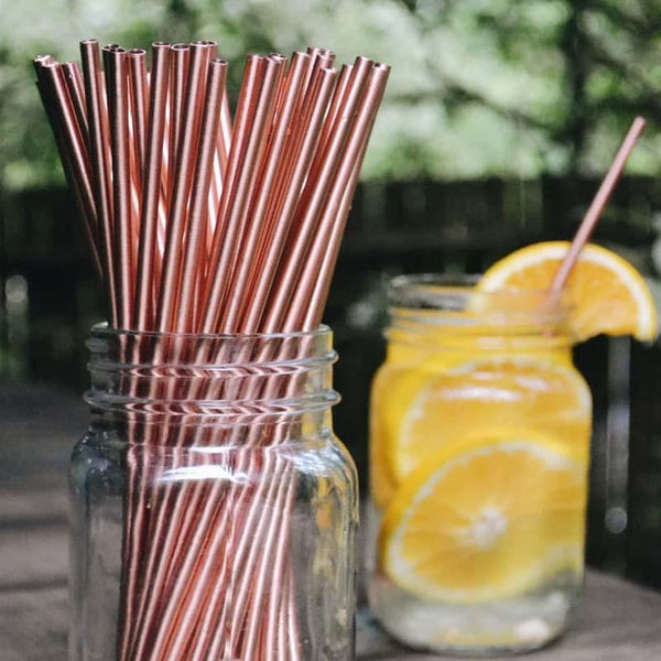 Reusable Copper Straw Straight