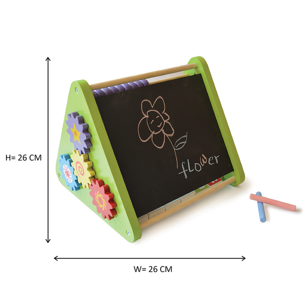 Wooden Activity Triangle - 100% Safe, Natural & Eco-friendly