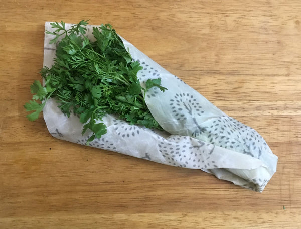 Madhu Wrap (Beeswax Food Wrap) - Assorted starter set of 3 in standard cotton fabric