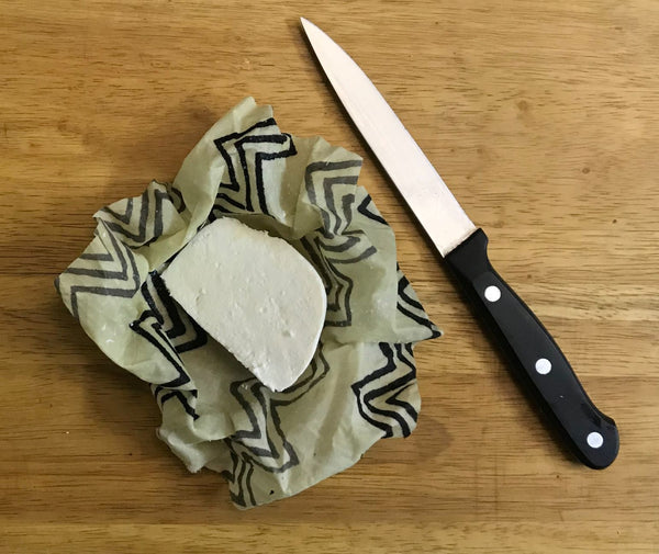 Madhu Wrap (Beeswax Food Wrap) - Assorted starter set of 3 in standard cotton fabric