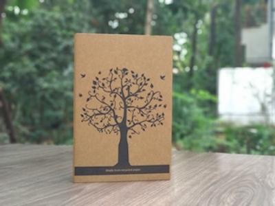 Recycled Paper 80-Page Notebook (Pack of 5)