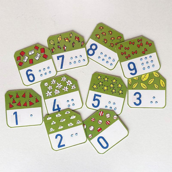 Counting Book and Cards for Children With Learning Disabilities and/ or Vision Impairment