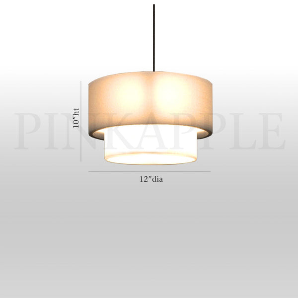 Rustic Hues Pendant Lamp - 40 created by traditional artisan communities