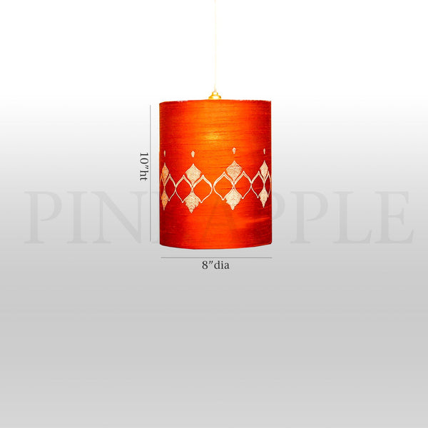 Rustic Hues Pendant Lamp - 46 created by traditional artisan communities