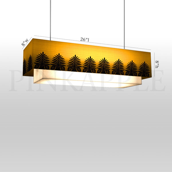 Black Glam Pendant Lamp - 54 created by traditional artisan communities