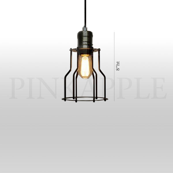 Black Glam Pendant Lamp - 73 created by traditional artisan communities