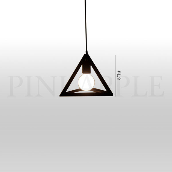 Black Glam Pendant Lamp - 74 created by traditional artisan communities