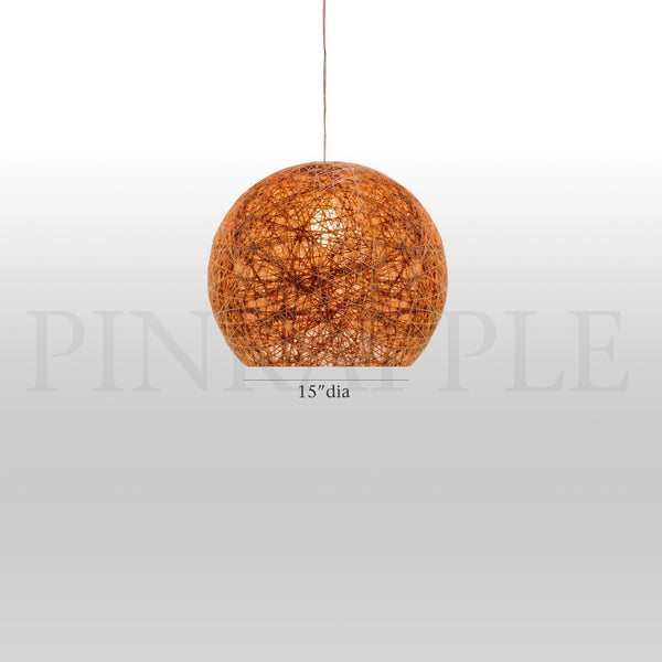 Black Glam Pendant Lamp - 75 created by traditional artisan communities