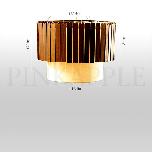Earthen Pendant Lamp - 90 created by traditional artisan communities