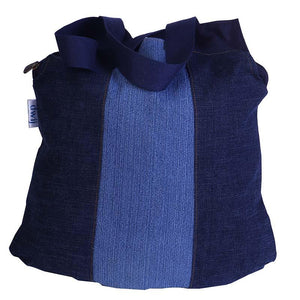 Peppy Denim Bag made with Upcycled Jeans