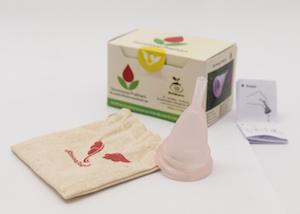 Stonesoup Pratham Menstrual Cup with Stem for Moderate to High Activity Levels
