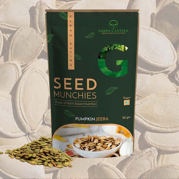 Roasted Pumpkin Seeds with Jeera