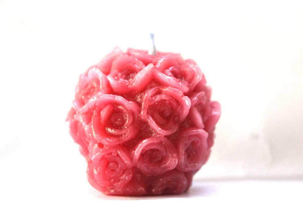 Rose Candle created by artisans with disability (Set of 2)