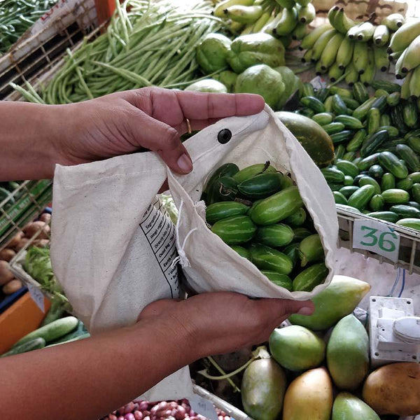 Veggie To Fridgie Bag (Silver Fir)