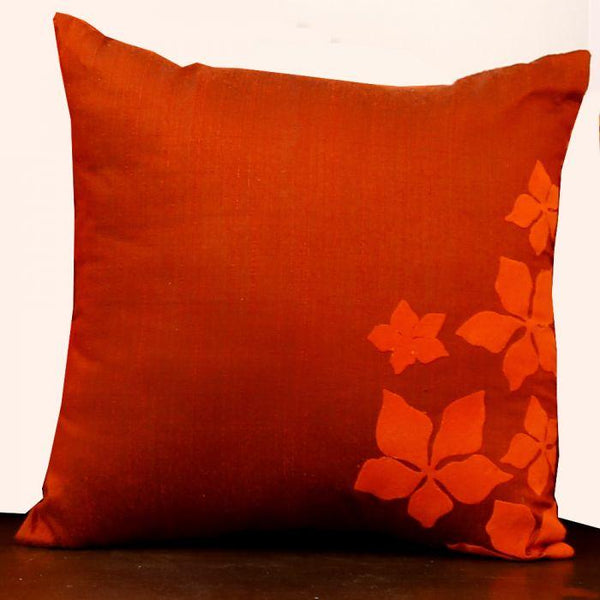 Rustic Hues Cushion Cover - 12 created by traditional artisan communities