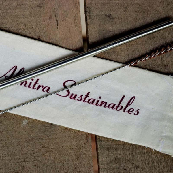 Reusable Steel Straw Straight
