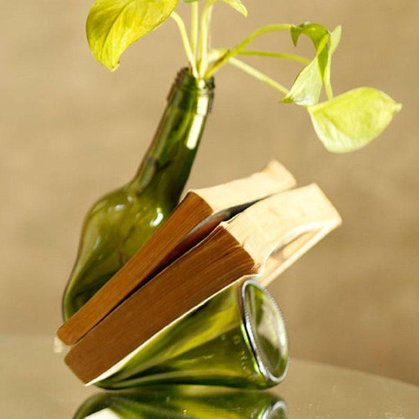 Superbatli Multipurpose Holder Made from Upcycled Glass Bottles
