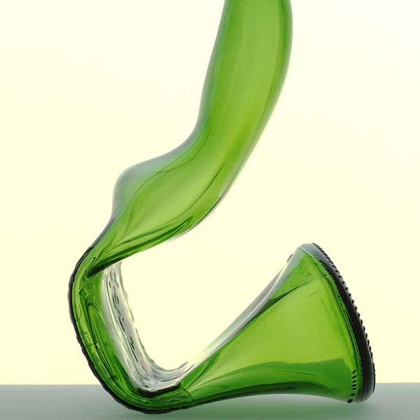 Superbatli Multipurpose Holder Made from Upcycled Glass Bottles
