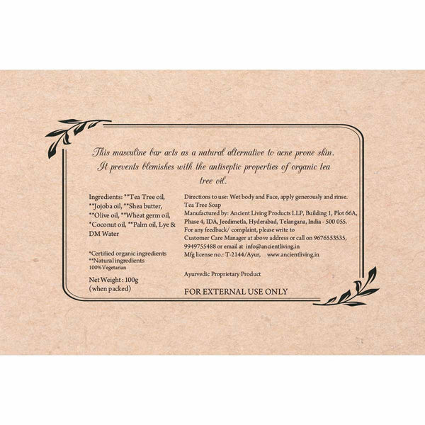 Tea Tree Luxury Handmade Soap (100gms)