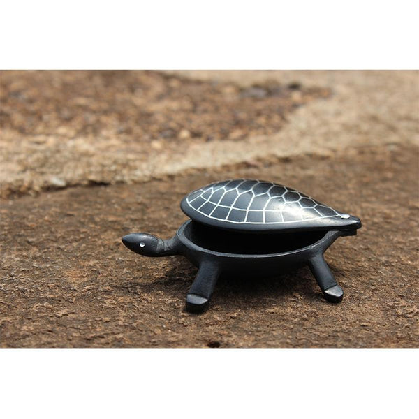 Bidri Fulzadi Designed Box (TortoiseShaped) - Big