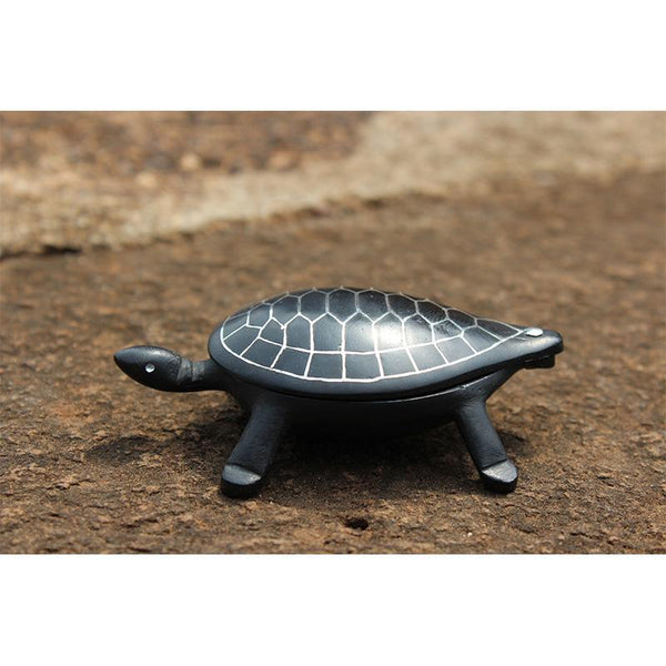 Bidri Fulzadi Designed Box (TortoiseShaped) - Big