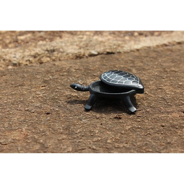 Bidri Fulzadi Designed Box (TortoiseShaped) - Small